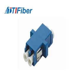 Adaptateur optique en plastique de fibre LC/UPC unimodal perte par insertion duplex de LC/UPC à la basse