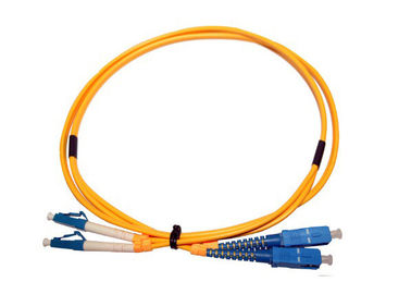 Duplex unimodal optique fabriqué en série de corde de correction de fibre de LC-SC, PC/UPC/RPA