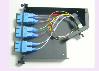 12 connecteurs de Sc anti- choquant le tableau de connexions de MPO pour le système de câblage de câble