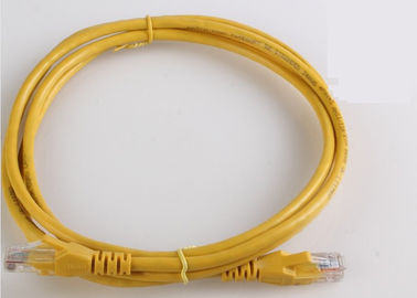 corde de correction d'intérieur de réseau de l'installation Cat5e UTP 26AWG avec la veste de PVC, bleue