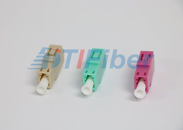 Prise optique de fibre de fiabilité, mode unitaire d'adaptateur d'accouplement de bride de LC