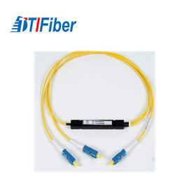 diviseur en forme de boîte optique de PLC d'ABS de diviseur de PLC de fibre de 1X2 LC RPA unimodal